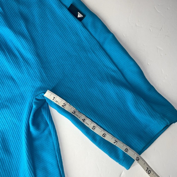 New Adidas Blue SL SU Studio Lounge Tank Jump Suit sz. small - Picture 8 of 11